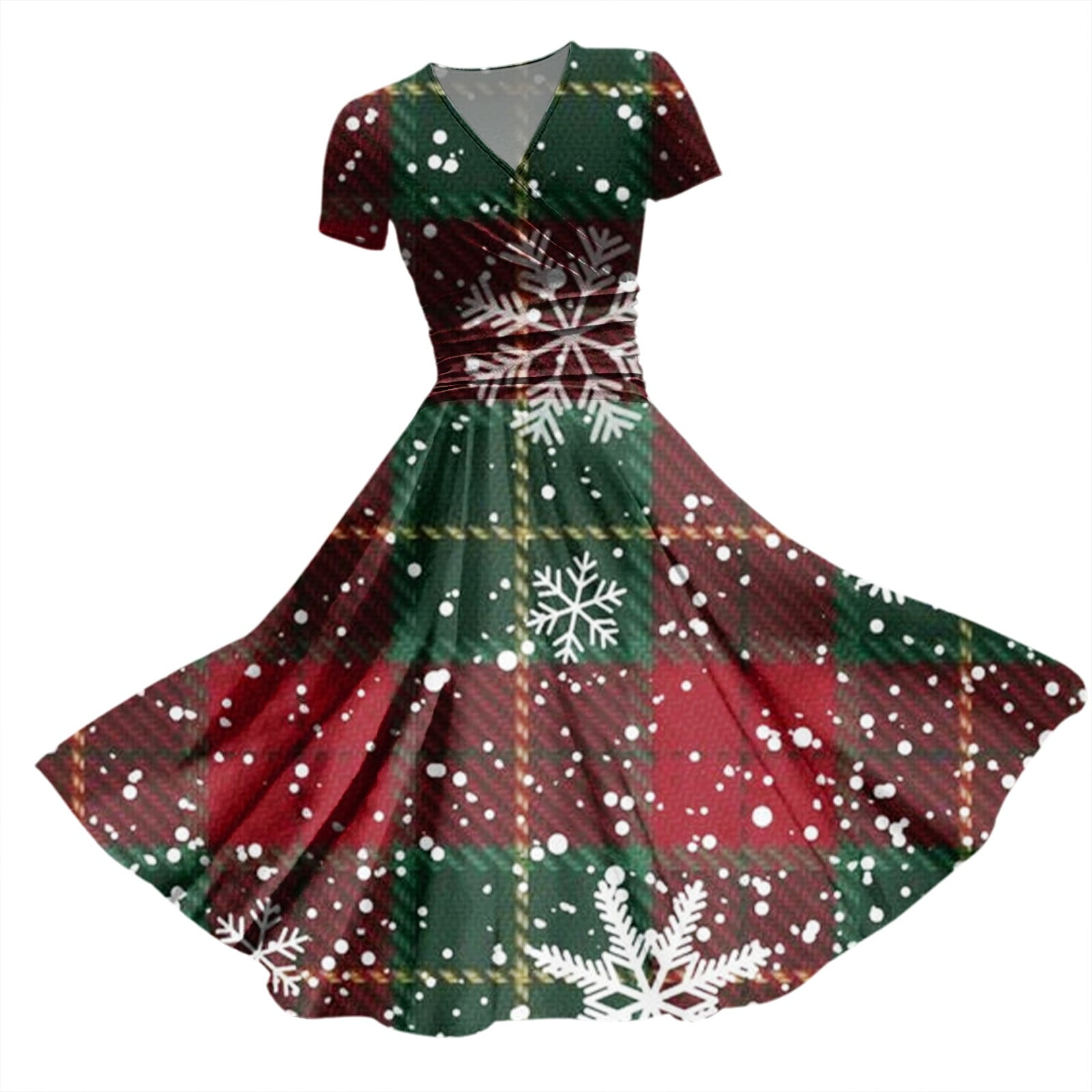 Générique Robe Femme Noel Tenue Noël Glamour Vêtements Noel