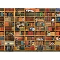 thumbnail image 2 of Cobble Hill 1000 Piece Puzzle: The Cat Library - Reference Poster Included, High Quality Jigsaw, Earth Friendly, 2 of 7