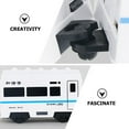 thumbnail image 4 of Electric Train Set for Kids Ages 48 with Light Feature Made of Plastic White Color, 4 of 9