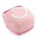 thumbnail image 1 of Cepillo de Baño para Mascotas Silicone Shampoo Rosa con Masaje Dispensador para Perro y Gato, 1 of 9