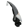thumbnail image 4 of Northlight Plush Knit Gnome Christmas Figure - 17" - Black and White, 4 of 5