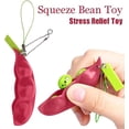thumbnail image 5 of Fidget Toys, Divertidas Expresiones Faciales Exprime Edamame Fidget Toy, Regalo para Niños Y Adultos Libera El Estrés Y La Ansiedad, Edamame Fidget Keychain, Spe, 5 of 5
