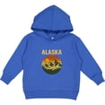 thumbnail image 2 of Inktastic Alaska Mountains Retro Outdoor Adventure Toddler Hoodie, 2 of 4