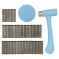 thumbnail image 4 of Metal Letter Punch, Mirror Finished Durable Stable Metal Stamps Set  Plated  For Jewelry Making, 4 of 8