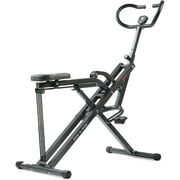 Sunny Health & Fitness Row-N-Ride Plus Assisted Squat Machine - NO. 077PLUS