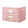 thumbnail image 4 of Storage Bag Organizer, Foldable Storage Box, Cloth Quilt Storage Bag Moving Storage Box Storage Finishing Box, Storage Bags for Clothes, Blanket Storage Bags, Comforter Storage Bag, 4 of 7