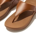 thumbnail image 3 of Fitflop Women's Lulu Leather Toe-Post Thong Sandals, 3 of 5