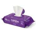 thumbnail image 2 of Compa Wipes Toallas Húmedas Desechables, 3 Paquetes , El Nuevo Papel Higiénico Húmedo, Apto para Desechar en el Inodoro, Hipoalergénicas, Fragancia a Lavanda, Hechas con Fibras Naturales, 2 of 9