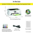 thumbnail image 4 of Epson EcoTank ET-2760 Special Edition Wireless Color All-in-One Supertank Printer with extra Bonus Black Ink, 4 of 4