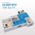 thumbnail image 2 of Danby 14,500 BTU Window Air Conditioner, 2 of 6
