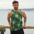 thumbnail image 6 of Pofeuu Thorns Of Macro Cactus Print Men's Workout Tank Tops Sleeveless Muscle Gym Shirt Quick Dry-3X-Large, 6 of 7