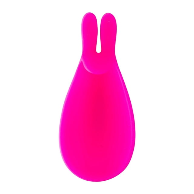 Tea Bag Hanger Cute Rabbit Shape Silicone Tea Bag Holder Soft and Reusable Tea Bag Clip Candy Colors Spoon Tray Fixed Teacup Decoration for Party Banquet Gathering