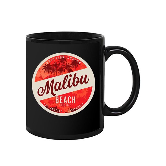 Superior Surfer Malibu Mug Unisex's -Image by Shutterstock