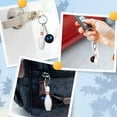 thumbnail image 4 of 16Pcs 8 Colors Bowling Ball Keychains Sports Key Rings Bulk Silver Metal Alloy Resin Party Favors Carnival Reward Fillers Souvenir Bowling Pin Charm Keyring for Backpack DIY Crafts Decor, 4 of 6