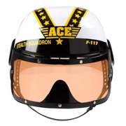 Aeromax Jr. Armed Forces Pilot Costume Helmet Child One Size Unisex