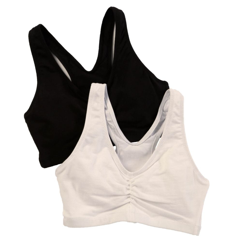 Hanes Women's X-Temp Comfortflex Fit Pullover Bra Mhh570 2-Pack,  White/Heather Grey, XL price in UAE,  UAE