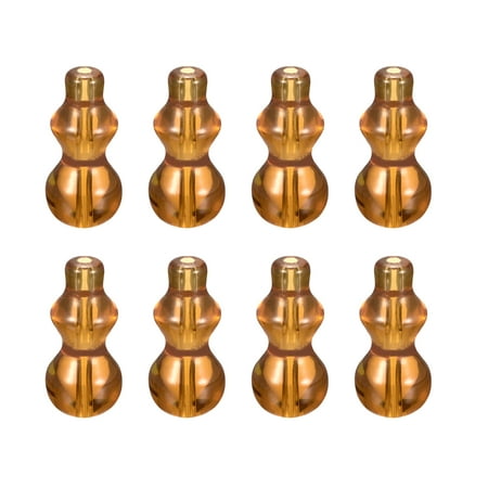 

Uxcell Crystal Bead 8 Pack Hanging Pendant for Curtain Tablecloth Chandelier Diy Amber