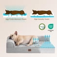 thumbnail image 4 of Cama para perros EHEYCIGA, ortopédica, de espuma viscoelástica, grande, impermeable, 4 of 9