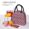 thumbnail image 5 of Salouo Hearts And Lines for Insulated Lunch Bag for Women/Men - Leakproof Cooler Tote Bag Organizer - Reusable Lunch Box for Office Picnic Hiking Beach-One Size, 5 of 6