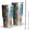 Colorful Rainbow Tie-1, variant on 30oz Colorful Tie Dye Mandala Pattern Tumblers Stainless Steel Tumbler with Lid and Straw,Vacuum Insulated Double Wall Travel Tumbler Cups Mug with Cleaning Brush for Coffee,Tea