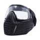 thumbnail image 1 of Máscara facial de esgrima Protección facial de esgrima Cómoda y transpirable Correa ajustable Protector facial Equipo de protección para entrenamiento Negro, 1 of 8