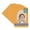 Golden Orange, variant on Orange Picture Frame Mat for 9x13 Frames - Oval Opening for 7x11 Photos - 10 Mats
