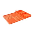 thumbnail image 3 of Silicone Pliddle Mat BBQ Accesorios de planchas fáciles de limpiar Matera de espátulas para la parrilla para la parrilla al aire libre Resistente al 32CMX24CMX1CM, 3 of 8