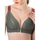 thumbnail image 1 of Sujetador de cierre frontal para mujer, sin aros, fino, acolchado, de talla grande Abanopi Ropa interior de mujer, 1 of 7