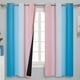 thumbnail image 1 of Cortinas Estelar Textiler Ombre Total Blackout Rosa/Azul 160x160 cm, 1 of 9