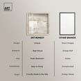 thumbnail image 6 of Neutral Luxe Harmony Set Shadowbox Boho Wall Decor by Art Remedy, Blonde Frame, 20 x 20, 6 of 6
