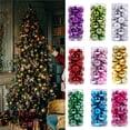 thumbnail image 4 of 12/24 piezas de bolas de Navidad decorativas de 3 cm/4 cm, adornos para árbol de Navidad, colgantes de bolas, adornos navideños, decoración de Año Nuevo para el hogar, 4 of 5