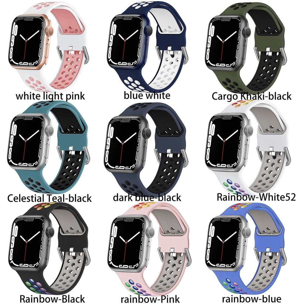 Nike celestial teal apple watch band deals