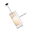 thumbnail image 2 of ETHZZLE 1Set Bamboo Hanging Lamp for Tea Room with Chinese Style Design, 2 of 8