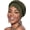 Army Green, variant on Miaocao African Women Turban Caps Beanie Twist Headscarf Pre Tied Double Braid Headwrap Hat