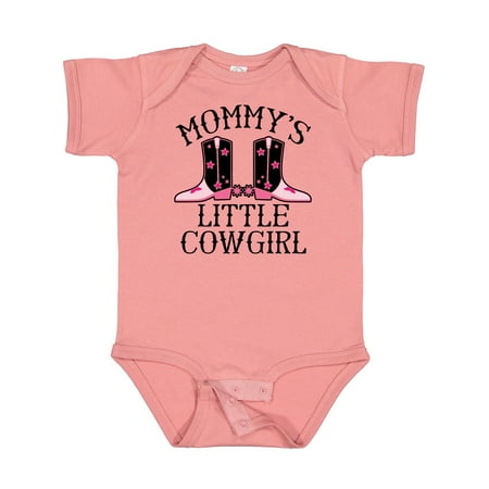 

Inktastic Mommy Little Cowgirl Baby Clothes Gift Baby Girl Bodysuit