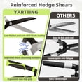 thumbnail image 6 of YARTTING Hedge Shears, Hedge Clippers for Trimming Borders, Hedge Trimmer with Sharp Blade, Shears Gardening Tools for Shaping Hedges, Shrubs Bushes, 6 of 11