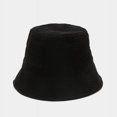thumbnail image 5 of CoCopeanut Topi Ember Musim Gugur Musim Dingin Topi Nelayan Solid Topi Surya Korduroi Topi Hip-Hop Dapat Dibalik Topi Berburu Dapat Dilipat Topi Memancing untuk Wanita, 5 of 6