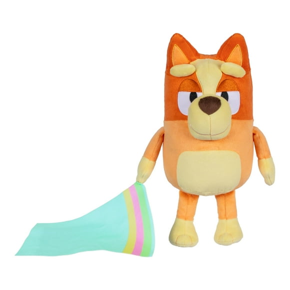 Bluey Sleepy Time Bingo 13" Plush With Blanket, Press Bingo'S Tummy To Hear 7 Phrases, Sing Along With Bingo To The Theme Song, So Soft Made With Deluxe Fabrics & Detailed Stitching | Exclusive