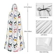 thumbnail image 4 of Kdxio Cute Dog Print Hooded Cloak Unisex Cloak with Hood Halloween Christmas Cape Cosplay Costume, 4 of 6