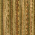 thumbnail image 1 of Ahgly Company Indoor Square Abstract Brown Modern Area Rugs, 3' Square, 1 of 4