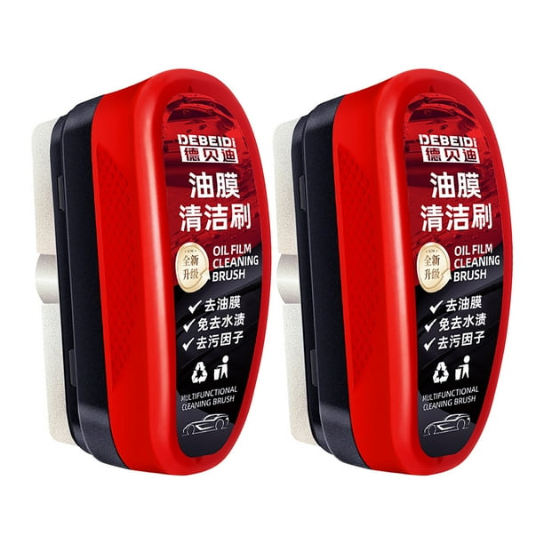 Xihbxyly Cepillo Limpiador de Parabrisas para Coche, Potente Efecto Desengrasante, Protección Contra La Lluvia, Multisuperficie, Limpieza de Cristales para El Hogar y El Vehículo, 120 Ml, Fácil Aplic