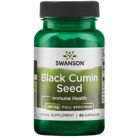 - Swanson Black Cumin Seed 400 mg 60 Caps
