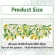 thumbnail image 2 of Adhesivo para ventana de limón de 15 x 46 pulgadas, gran planta de verano, adhesivos para ventanas, doble cara, anticolisión, alerta de vidrio, calcomanías estáticas para evitar golpes de pájaros, 2 of 7