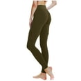 thumbnail image 4 of LEKWK Womens Yoga Pants Cargo Pants with Pockets Stretchy High Waisted Pants Butt Lifting Leggings Butter Soft Leggings Casual Workout Clothes Womens Joggers Activewear Comfy Gym Leggings, 4 of 7