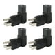 thumbnail image 5 of Convertidor 5-15P A IEC320 C13, 4 Piezas Adaptador De Enchufe De Alimentación De Extensión PDU De 90 Grados Enchufe Estándar De EE. UU. UU. De 3 Clavijas 125 V Para Adaptadores De, 5 of 7