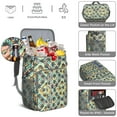 thumbnail image 5 of Weed Aesthetic Backpack Cooler, Leakproof Insulated Cooler Bag with Hemp Leaf Design for Outdoor Adventures and Office Lunches, 5 of 6