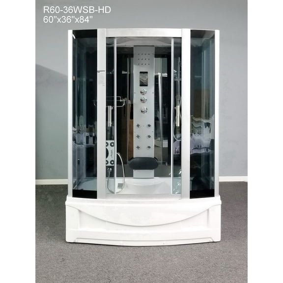 Empire Shower Whirlpool Tube Bluetooth Media playback Steam Shower