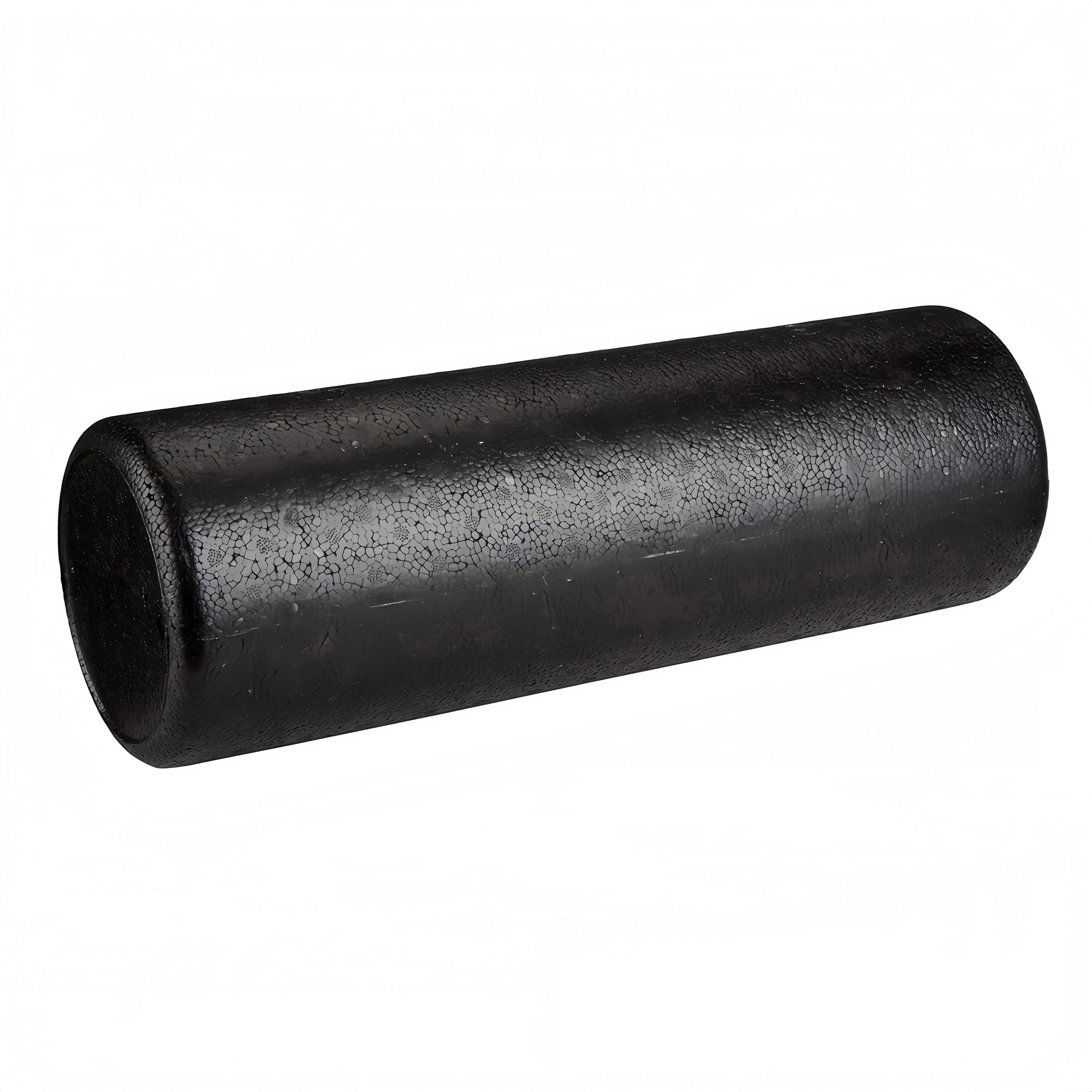 18 Inch High Density Black Foam Roller, Deep Tissue Massage Muscle Roller for Myofascial Release, Back Ache Relief, Yoga, Pilates, Gym Workouts and Physical Therapy Use