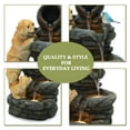 thumbnail image 4 of LuxenHome Outdoor Water Fountain, 26" Puppy and Rock Resin Water Fountains Indoor with LED Lights, 4 of 10