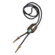 thumbnail image 1 of Corbata Bolo Tie Yinane Vaquero Occidental Americano Cuero Bronce, 1 of 6